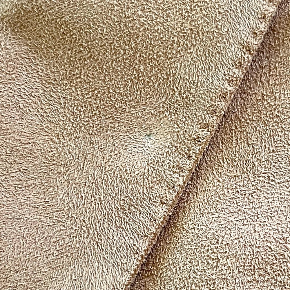 Vintage LANVIN Paris Feathersuede Blazer Jacket Sportscoat Camel Size Medium